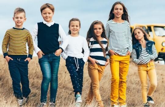 L’industrie de la mode pour enfants